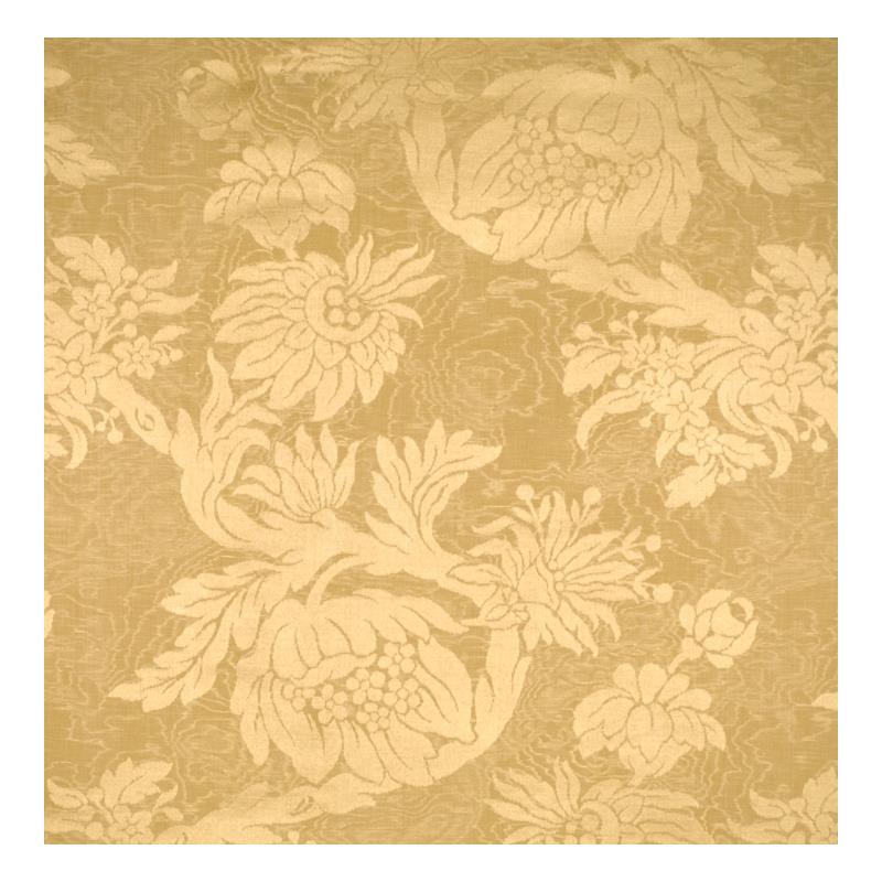Sample 26695-002 Damas Parc Monceau, Yellow by Scalamandre Fabric (SC 000226695)