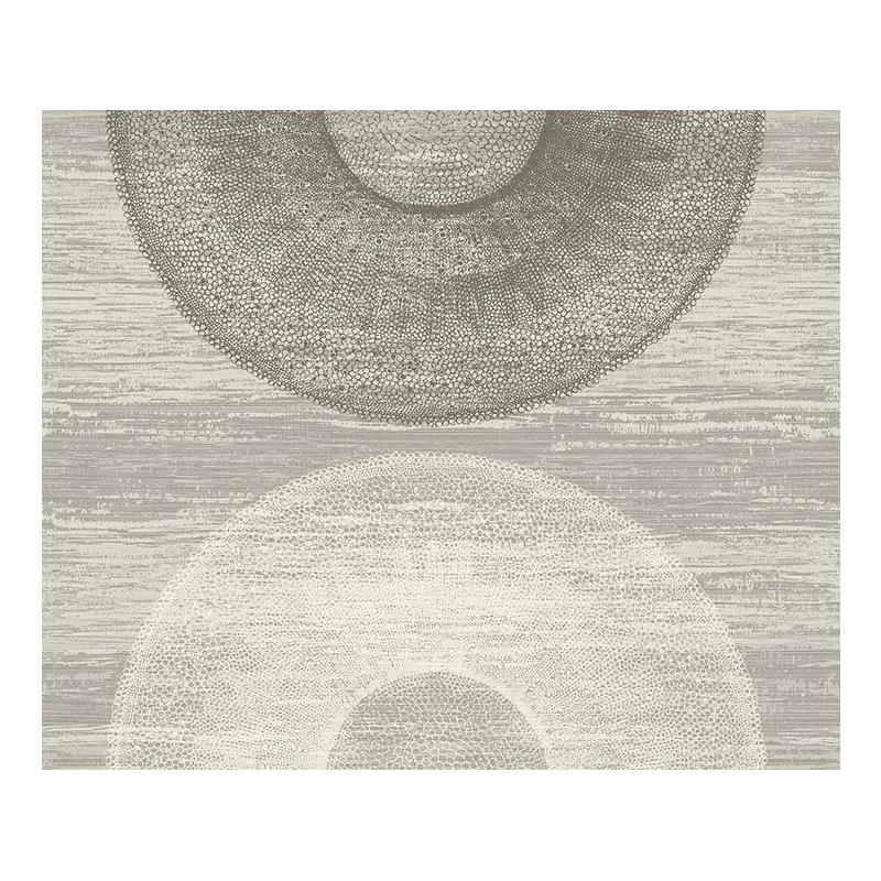 Sample Carl Robinson  CR60410, Newark color Gray  Circles Wallpaper