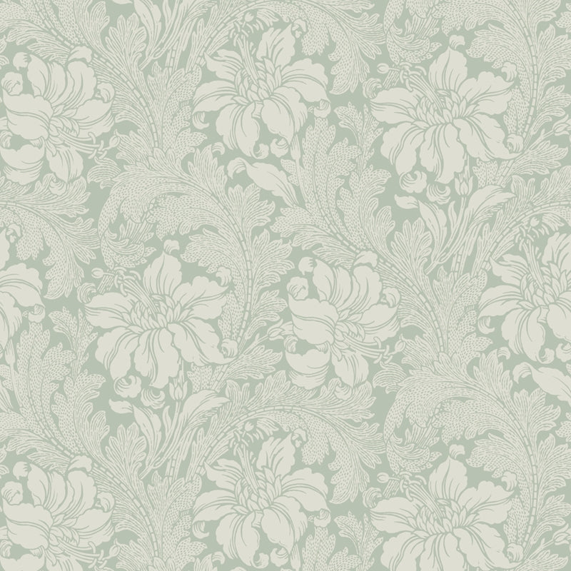 Sample 5350 Acanthus Garden, Sage By Borastapeter Wallcovering