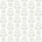 Purchase 2904-13514 Fresh Start Kitchen & Bath Dolly Taupe Folk Floral Wallpaper Taupe Brewster