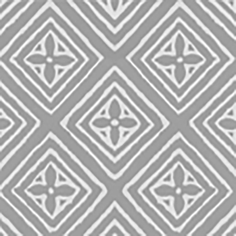 Sample 2490-25WP Fiorentina, Silver on Off White by Quadrille Wallpaper