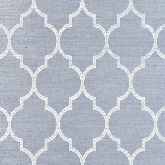Purchase 5009020 Algiers Sisal Chambray Schumacher Wallpaper