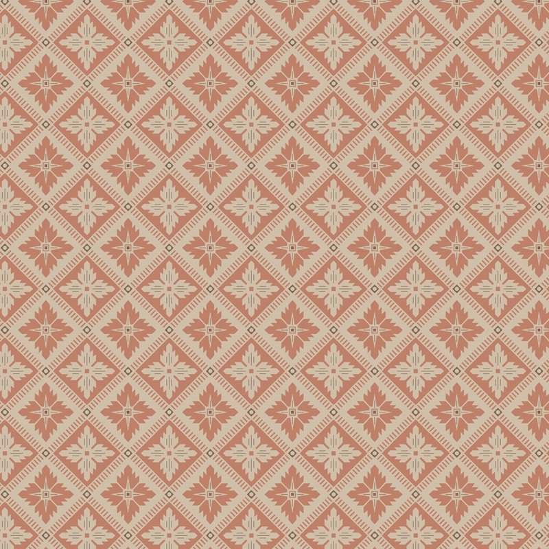 Find 4530 Loka Terracotta by Borastapeter Wallpaper