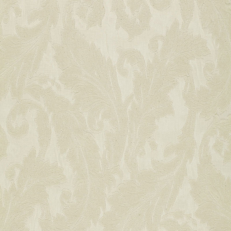 Purchase sample of 16671 Madras Arabesque, Ecru by Schumacher Fabric