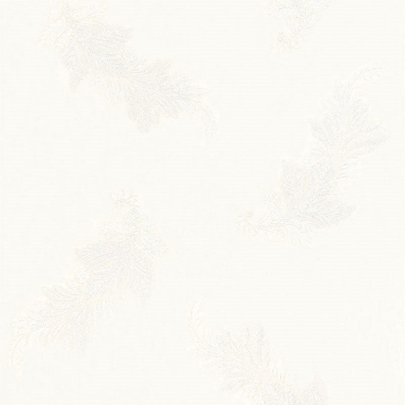 Purchase sample of 67710 Contessa Embroidery, Ivory by Schumacher Fabric