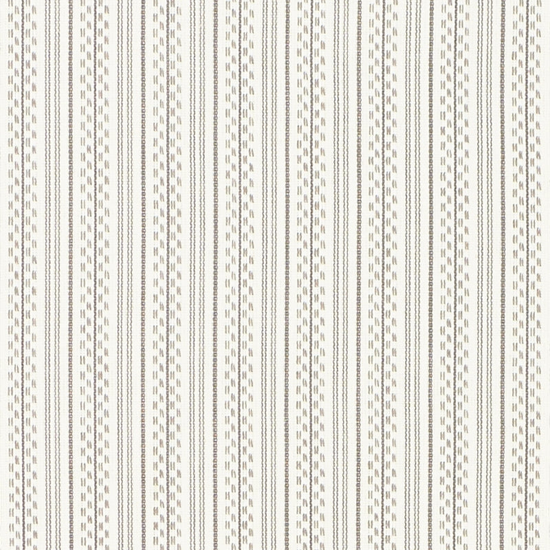 Purchase sample of 71412 Jack Stripe, Stone by Schumacher Fabric
