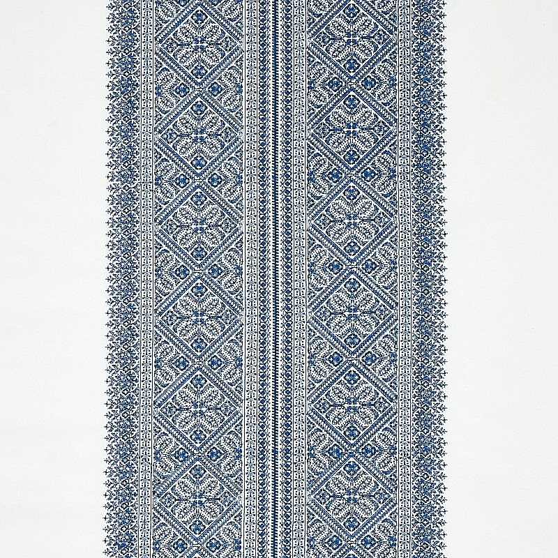 Purchase sample of 69734 Toledo, Navy by Schumacher Fabric