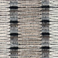 Select 78820 Palopo Hand Woven Stripe Black Schumacher Fabric