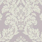 Search UK10481 Mica Purple/Wine Damask by Seabrook Wallpaper