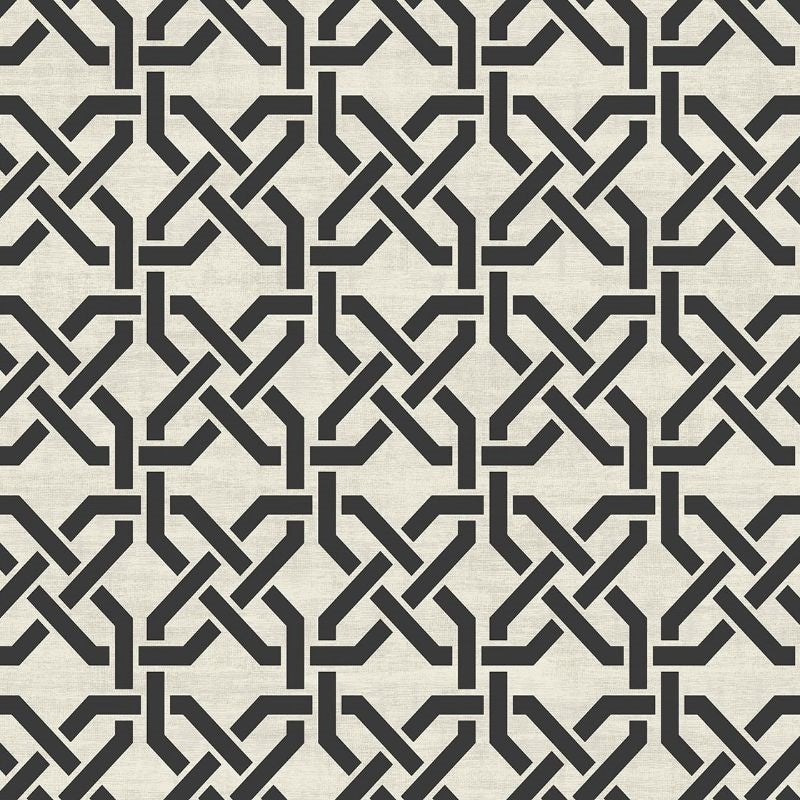 Select AR31500 Nouveau Geometric Trellis by Wallquest Wallpaper