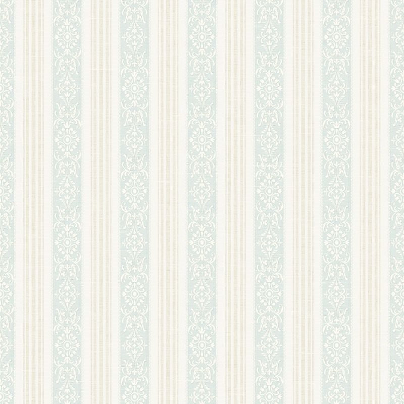 Sample FS50102 Spring Garden Traditional Stripe Wallquest