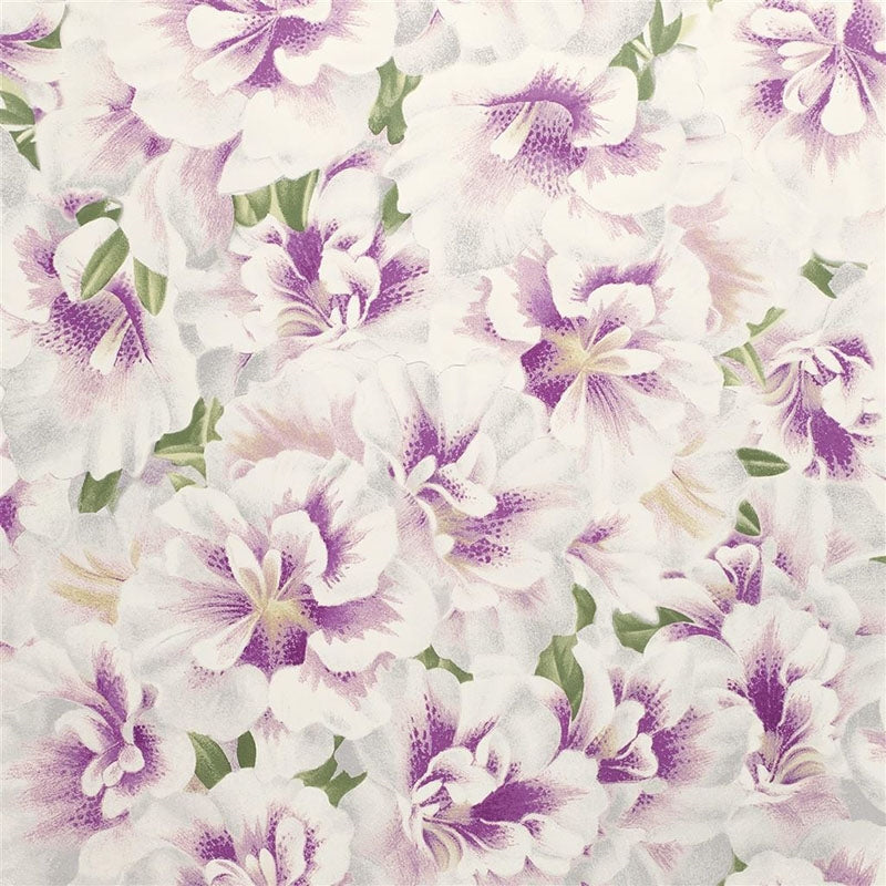 Looking PJD6004/02 Variegated Azalea Violet by Designer Guild Wallpaper