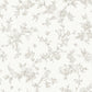 Sample 4072-70063 Delphine, Nightingale Taupe Floral Trail Wallpaper by Chesapeake