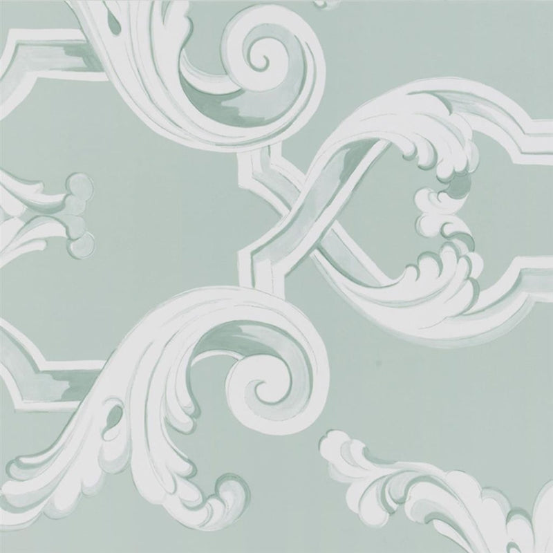 Sample P520-01 Grenard, Duck Egg by Designer Guild Wallpaper