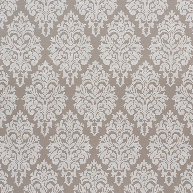 Purchase sample of 75411 Dauphine, Taupe by Schumacher Fabric