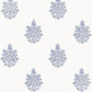 Acquire 5005321 Asara Flower Delft Schumacher Wallpaper