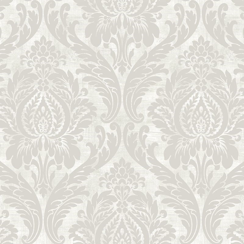 Order GR60108 Bella Casa Framed Damask by Wallquest Wallpaper