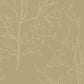 Select UK11503 Mica Metallic Gold Twigs by Seabrook Wallpaper