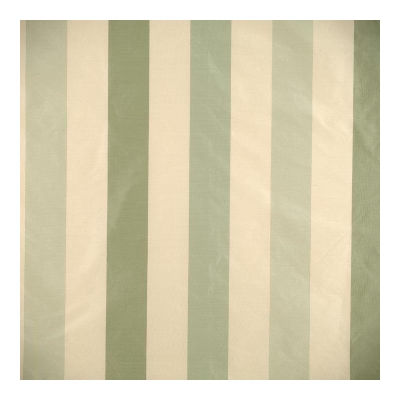 Sample 30100M-006 La Valliere Rayure, Green and Cream by Scalamandre Fabric (SC 000630100M)