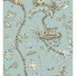 Acquire SCS3846 Scalamandre Robin Egg Chinoise Exotique Scalamandre Self Adhesive Wallpaper Robin Egg by NuWallpaper