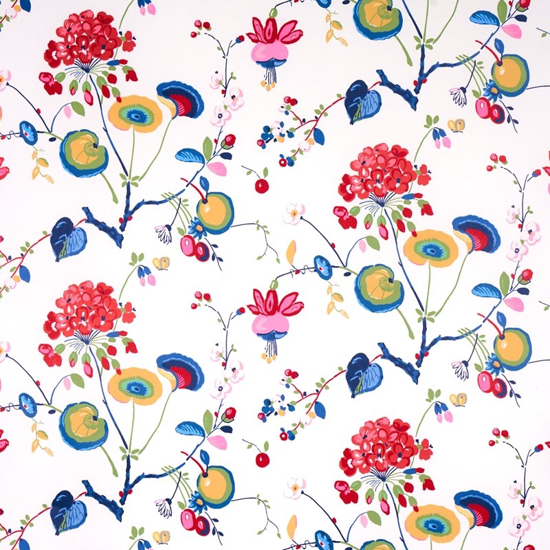 Purchase 5013211 Vasily Multi Schumacher Wallcovering Wallpaper