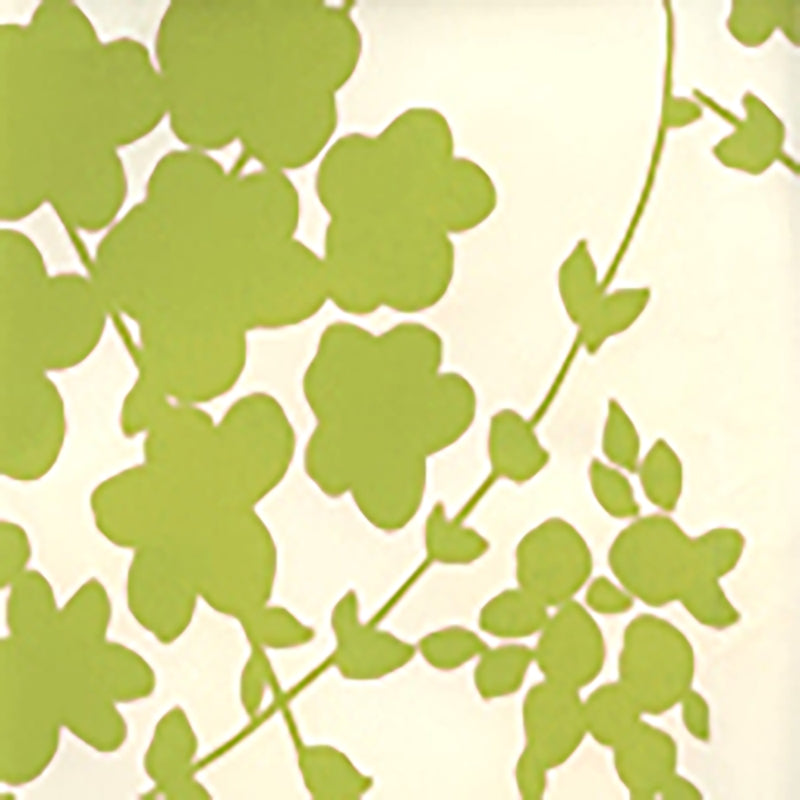 Sample 4100-05WP Lysette, Green,Beige by Quadrille Wallpaper