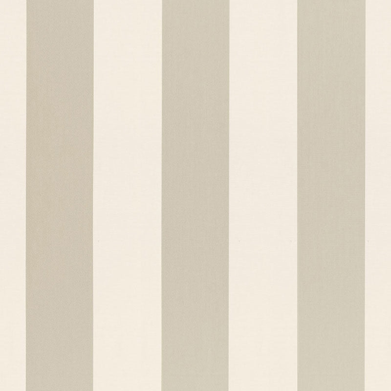 Purchase sample of 66040 Beaufort Awning Stripe, Platinum by Schumacher Fabric