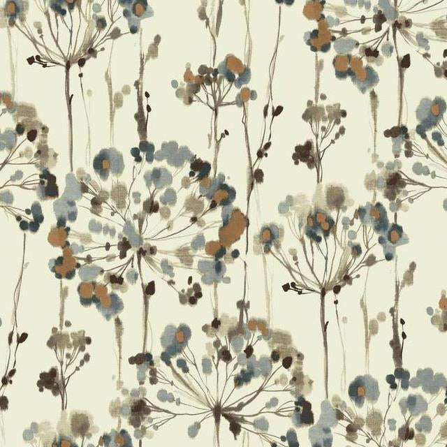 Select CN2100 Modern Artisan Flourish color Cream Floral by Candice Olson Wallpaper