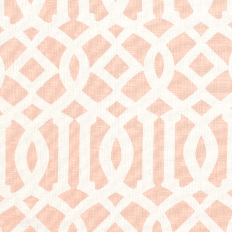 Purchase sample of 174416 Imperial Trellis Ii, Blush by Schumacher Fabric