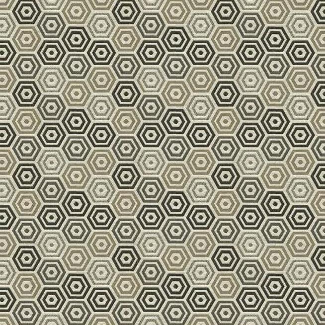 Buy 33638.1611.0 Torina Silver Geometric Grey by Kravet Contract Fabric