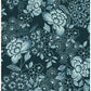 Sample 4081-26300 Happy, Irina Navy Floral Blooms by A-Street Prints Wallpaper