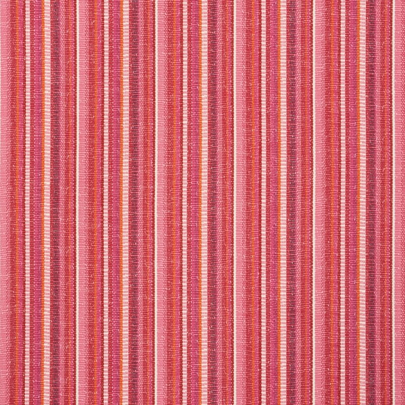 Purchase sample of 73111 Primavera Stripe, Berry by Schumacher Fabric