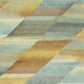 Sample RY30303 Boho Rhapsody, Rainbow Diagonals Burnt Orange, Dandelion, and Seafoam Seabrook Wallpaper