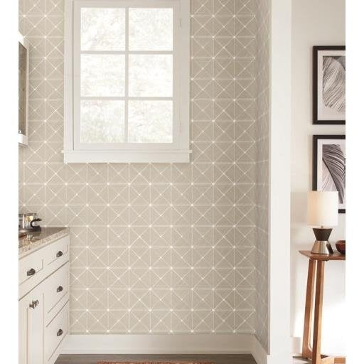 View Psw1072Rl Geometrics Geometric Neutral Peel And Stick Wallpaper