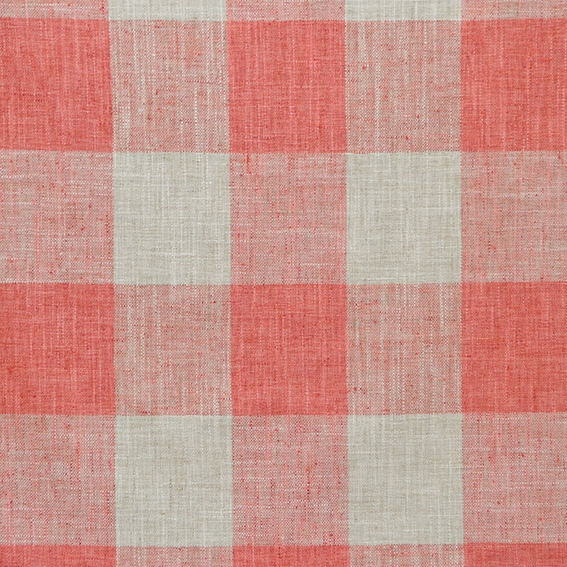 Sample 8504 Ian Rouge, Pink Plaid Multipurpose Magnolia Fabric
