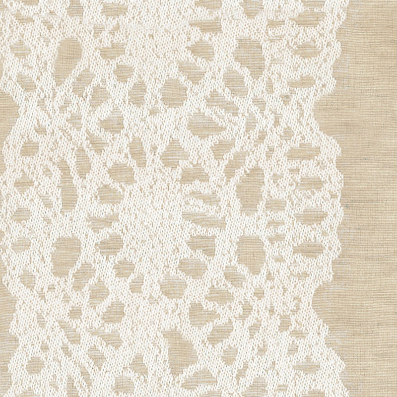Purchase sample of 2644441 Lace Lisere, Linen by Schumacher Fabric