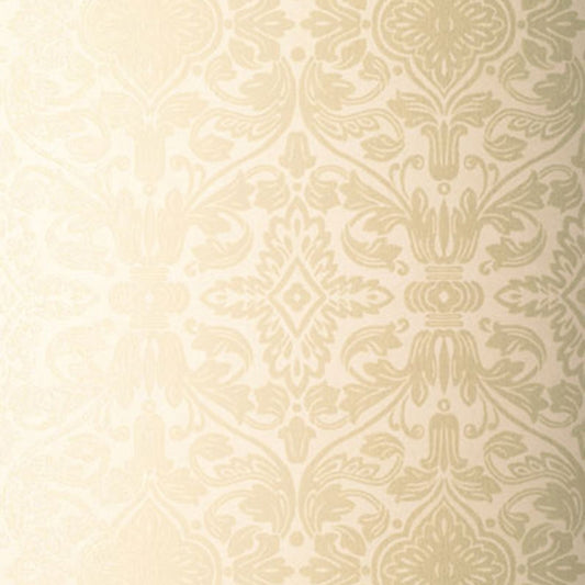 Order 5003600 Varenna Damask Sand Schumacher Wallpaper