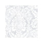 Sample AB42424 Flourish Abby Rose 4, Grey Valentine Damask Wallpaper in shades of Grey by Norwall