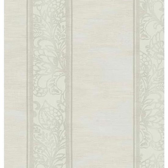 R0157 | Medallion Stripe Baroque - Regal Wallpaper