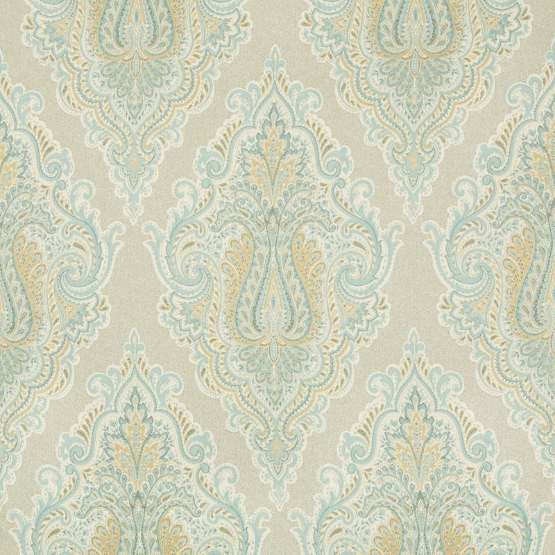 Select 34679.135.0  Damask Turquoise by Kravet Design Fabric