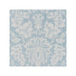 Sample 27136-003 Metalline Damask, Bluestone - Scalamandre Fabric (SC 000327136)