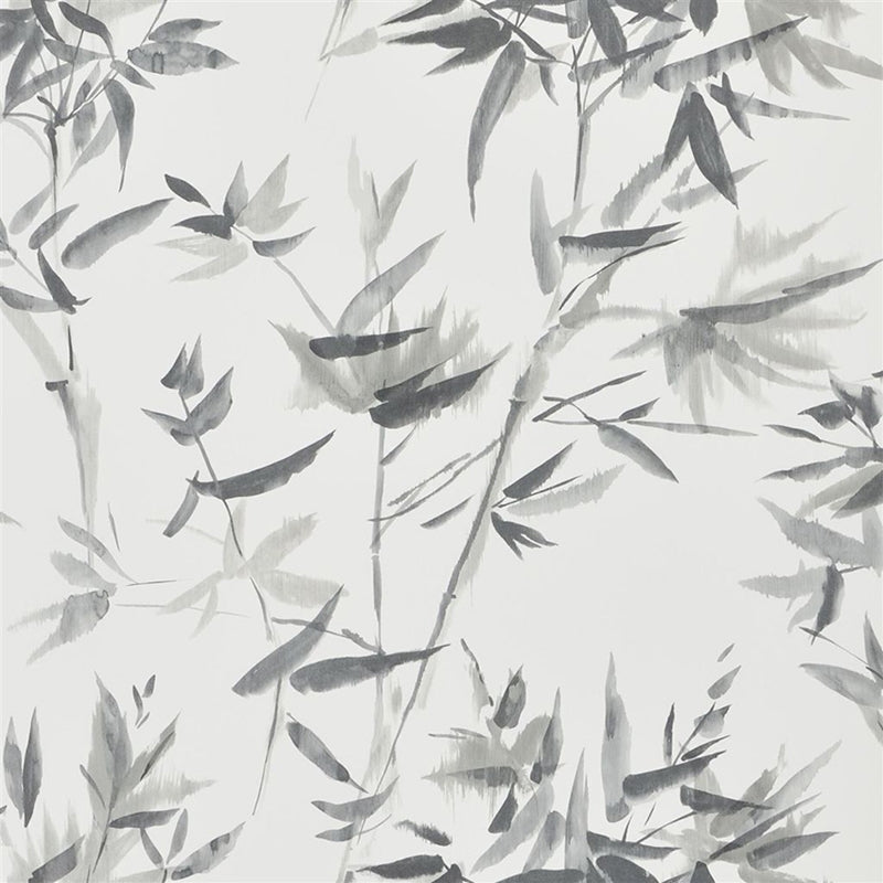 Shop PDG652/07 Bamboo Graphite by Designer Guild Wallpaper