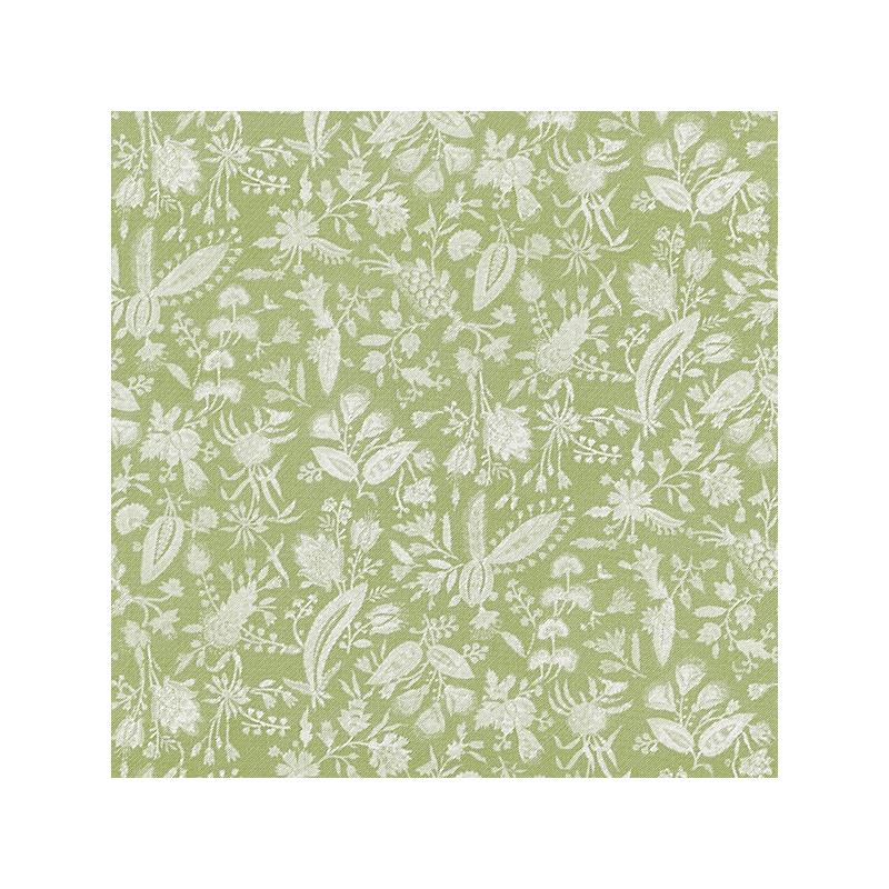 Sample 16605-002 Tulia Linen Print, Willow - Scalamandre Fabric (SC 000216605)