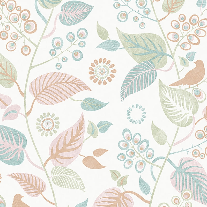Sample 9330 Leaf Rhapsody, Multi By Borastapeter Wallpaper