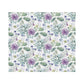 Sample TL1920 Handpainted Traditionals, Midsummer Floral Violet York Wallpaper