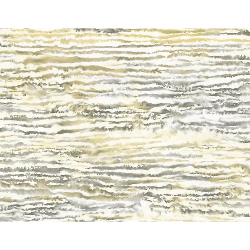 Sample LW50507 Living with Art, Watercolor Waves Golden Dusk Seabrook Wallpaper