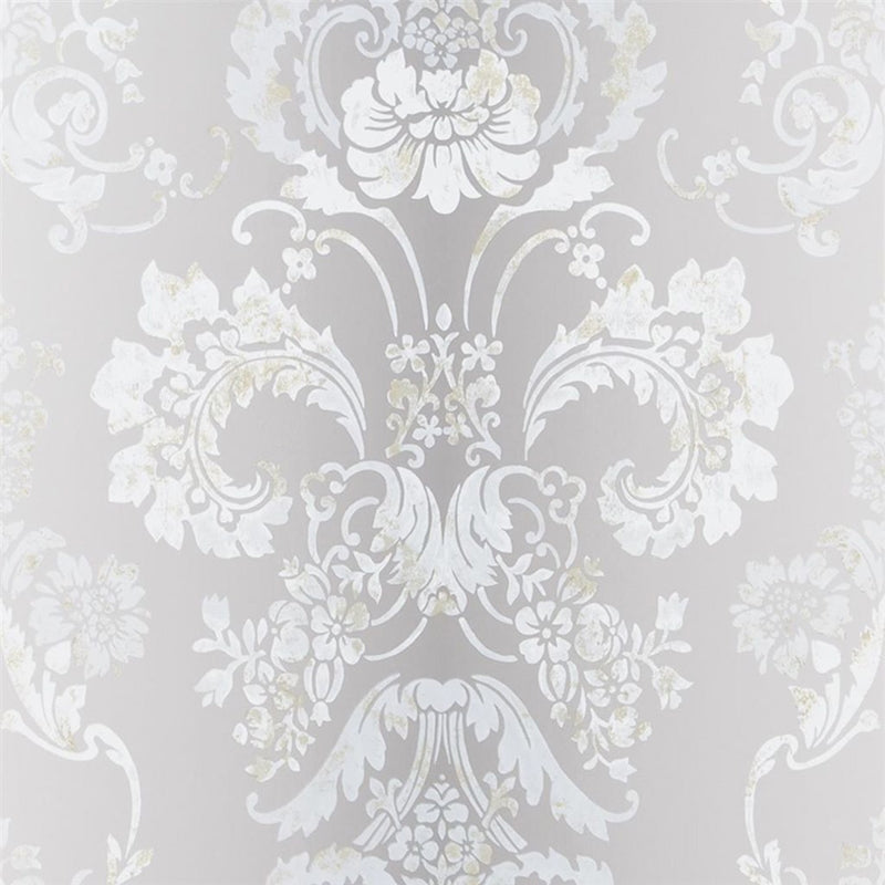 Sample P619-04 Kashgar, Platinum by Designer Guild Wallpaper