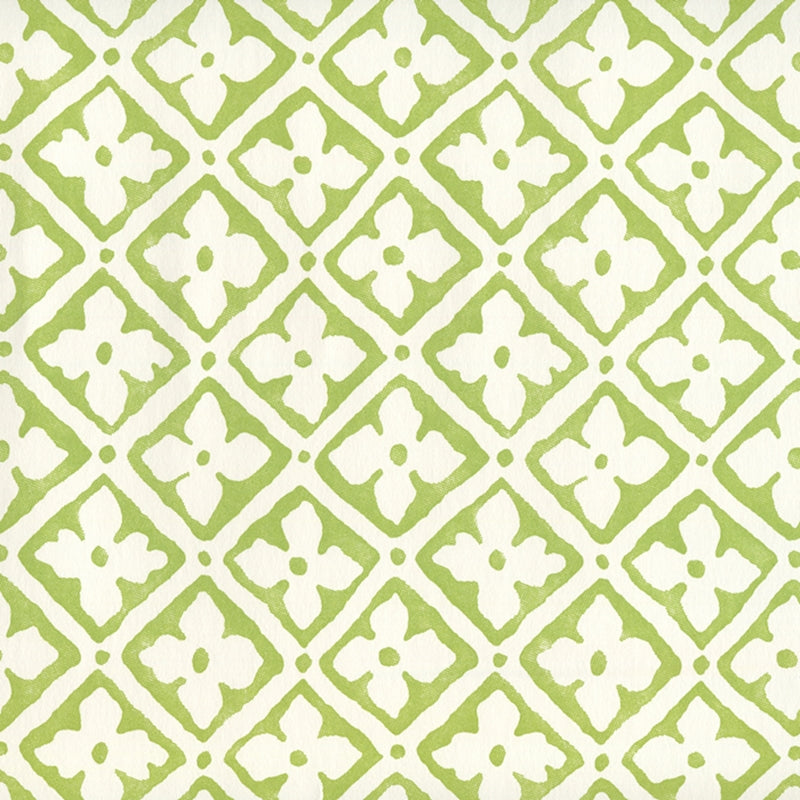 Sample 306330W-08 Puccini, New Apple On Almost White by Quadrille Wallpaper