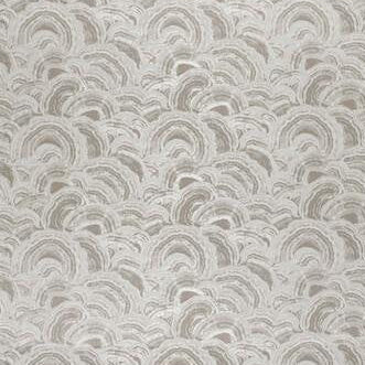 View F1458/06 Langei Taupe Geometric by Clarke And Clarke Fabric