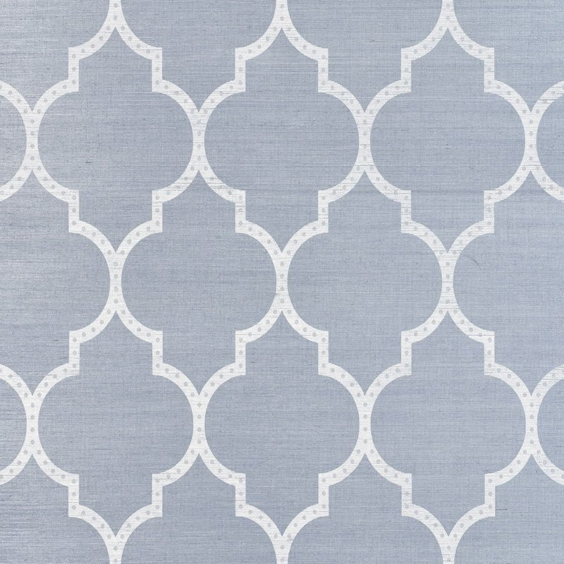 Purchase 5009020 Algiers Sisal Chambray Schumacher Wallpaper